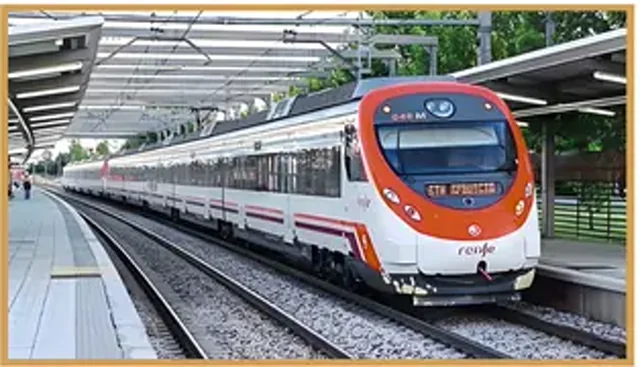Imagen referencial de tren de cercanías
